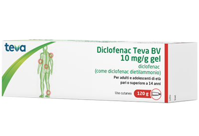 DICLOFENAC TEVA*GEL120G 10MG/G - Farmacianuova.eu