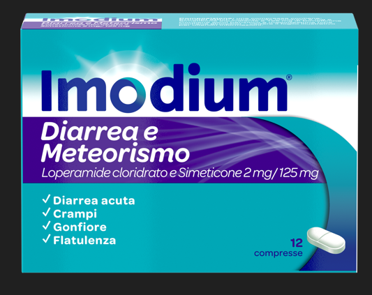 IMODIUM DIARREA E METEOR*12CPR - Farmacianuova.eu