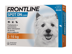 FRONTLINE*4PIP 2-10KG CANI - Farmacianuova.eu