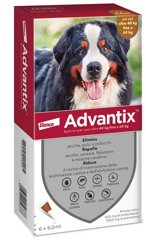 ADVANTIX SPOT ON*6PIP 40-60KG - Farmacianuova.eu