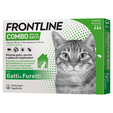FRONTLINE COMBO*3PIP GATTI/FUR - Farmacianuova.eu