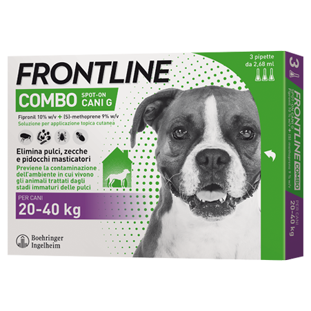 FRONTLINE COMBO*3PIP 20-40KG C - Farmacianuova.eu