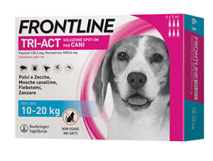 FRONTLINE TRI-ACT*6PIP 10-20KG - Farmacianuova.eu