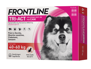 FRONTLINE TRI-ACT*6PIP 40-60KG - Farmacianuova.eu