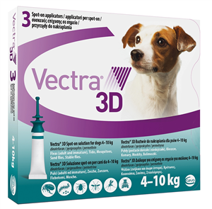 VECTRA 3D*3PIP 4-10KG VERDE - Farmacianuova.eu