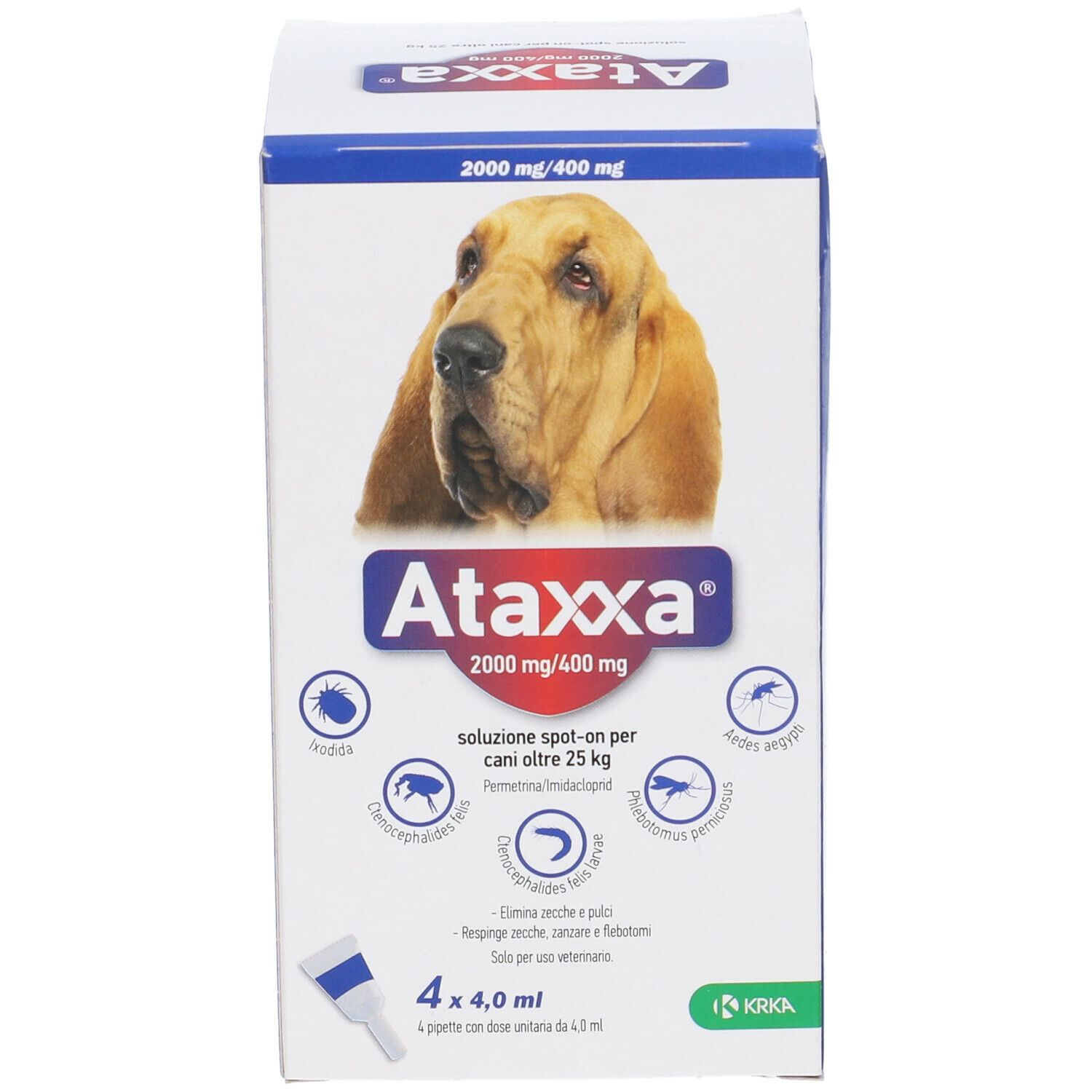ATAXXA SPOTON*4PIP 25-40KG - Farmacianuova.eu