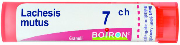 LACHESIS MUTUS 7 CH GRANULI - Farmacianuova.eu