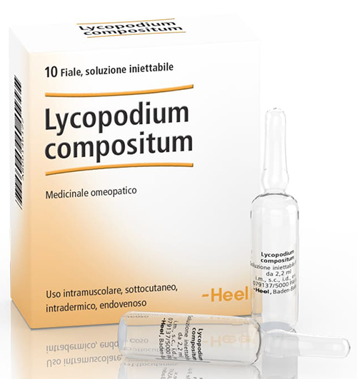 HEEL LYCOPODIUM COMPOSITUM 10 FIALE DA 2,2 ML L'UNA - Farmacianuova.eu