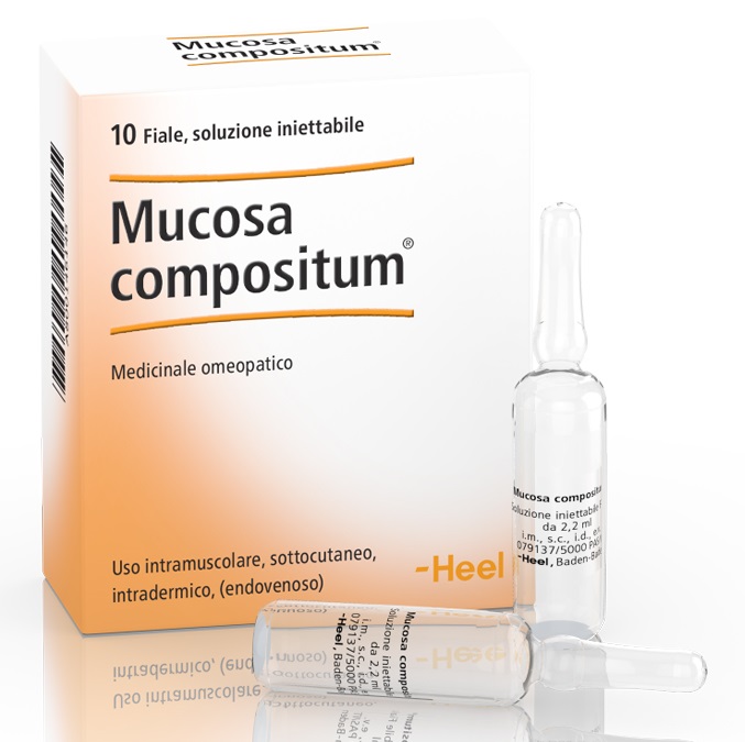 HEEL MUCOSA COMPOSITUM 10 FIALE DA 2,2 ML L'UNA - Farmacianuova.eu