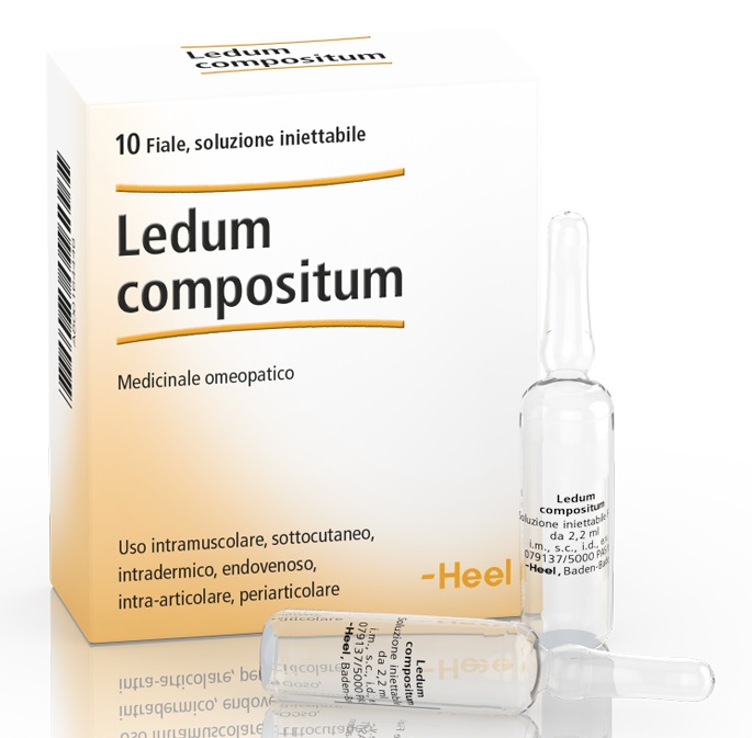 HEEL LEDUM COMPOSITUM 10 FIALE DA 2,2 ML L'UNA - Farmacianuova.eu