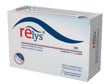 RELYS MONODOSE SOLUZIONE OFTALMICA 30 MINICONTENITORI DA 0,5 ML SENZA CONSERVANTI - Farmacianuova.eu