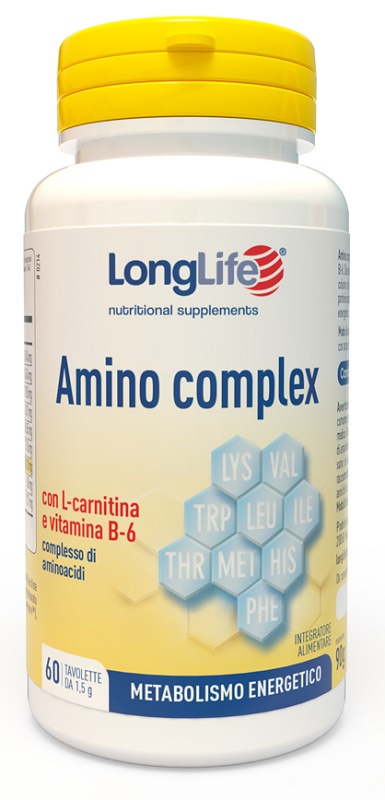 LONGLIFE AMINO COMPLEX 60 TAVOLETTE - Farmacianuova.eu