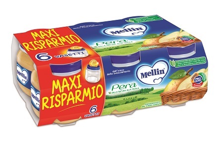 MELLIN OMOGENEIZZATO PERA 100 G 6 PEZZI - Farmacianuova.eu