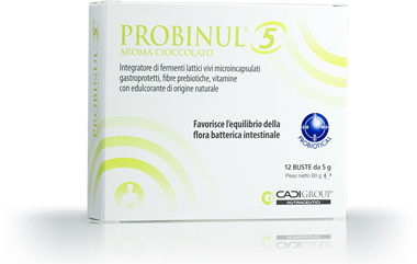 PROBINUL 5 12 BUSTINE 5 G AROMA CIOCCOLATO - Farmacianuova.eu