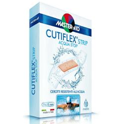 CEROTTO MASTER-AID CUTIFLEXMED STRIP TRASPARENTE IMPERMEABILE SUPPORTO IN POLIURETANO MEDIO 10 PEZZI - Farmacianuova.eu