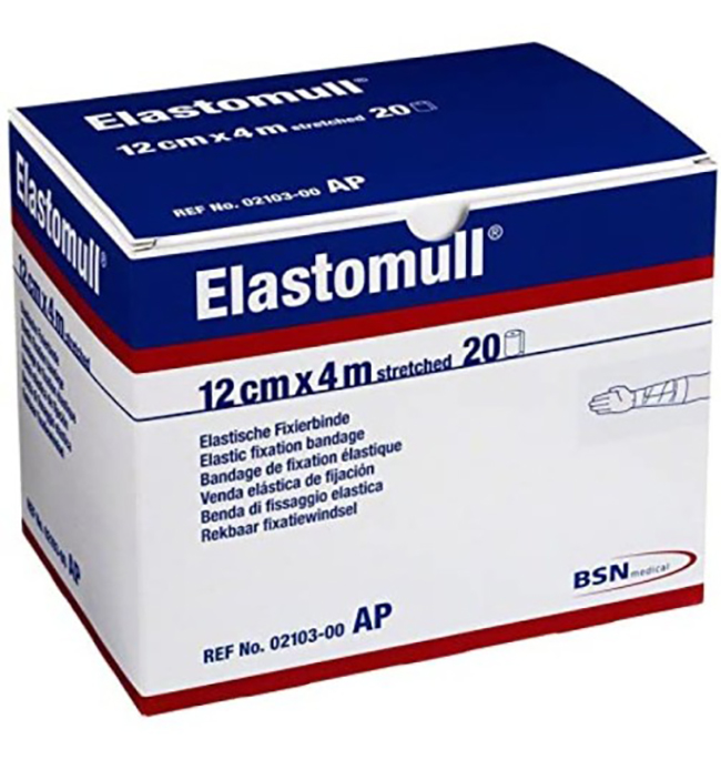 BENDA ELASTICA ELASTOMULL 12X400 CM - Farmacianuova.eu