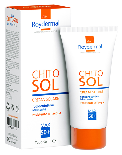 CHITOSOL CREMA SOLARE FP 50+ TUBO 50 ML - Farmacianuova.eu