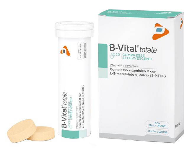 B-VITAL TOTALE ARANCIA 2 TUBI 10 COMPRESSE EFFERVESCENTI - Farmacianuova.eu