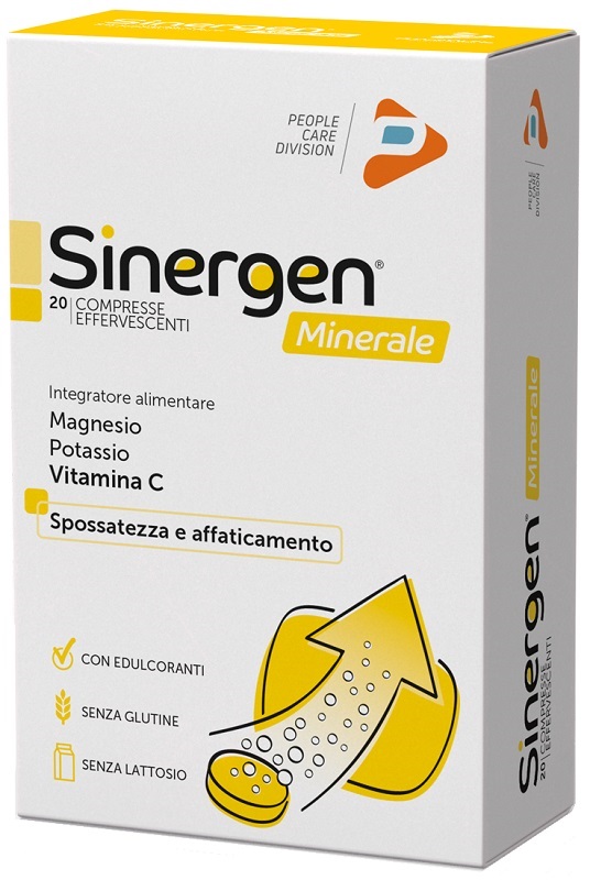 SINERGEN MINERALE LIMONE 20 COMPRESSE - Farmacianuova.eu