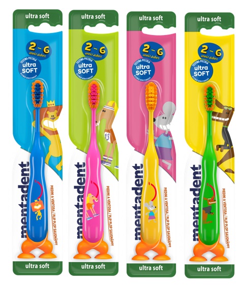 MENTADENT SPAZZOLINO KIDS - Farmacianuova.eu