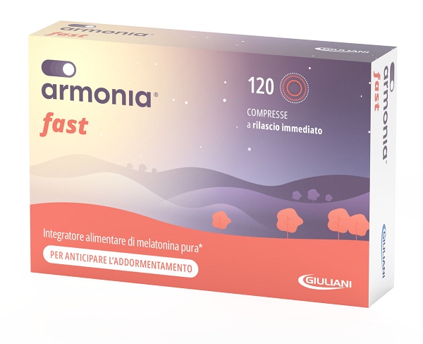 ARMONIA FAST 1 MG MELATONINA 120 COMPRESSE - Farmacianuova.eu