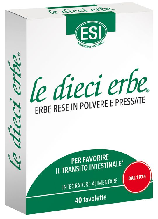 ESI LE DIECI ERBE 40 TAVOLETTE - Farmacianuova.eu