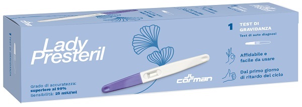 TEST DI GRAVIDANZA LADY 1 PEZZO - Farmacianuova.eu
