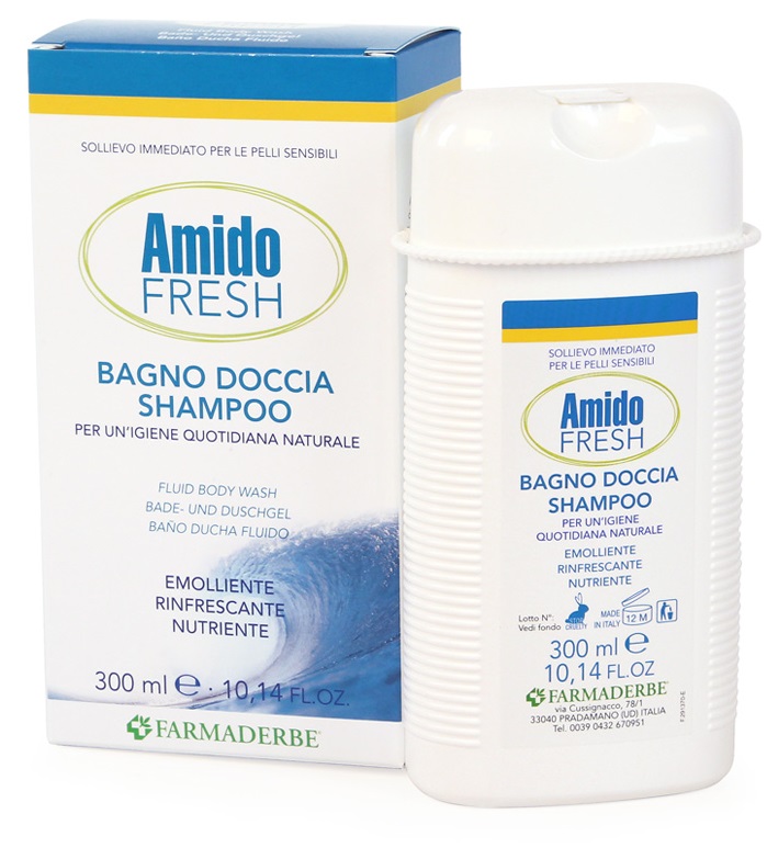 AMIDO FRESH BAGNO DOCCIA SHAMPOO 300 ML - Farmacianuova.eu