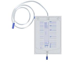 SACCA DI DRENAGGIO LETTO PER INCONTINENZA CON SCARICO MISURA 90CM MONOUSO 30 PEZZI - Farmacianuova.eu