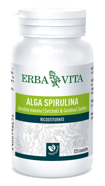 ALGA SPIRULINA 125 TAVOLETTE 400 MG - Farmacianuova.eu