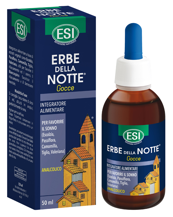 ESI ERBE DELLA NOTTE GOCCE ANALCOLICO 50 ML - Farmacianuova.eu