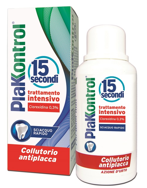 PLAKKONTROL 15 SECONDI COLLUTORIO 250 ML - Farmacianuova.eu