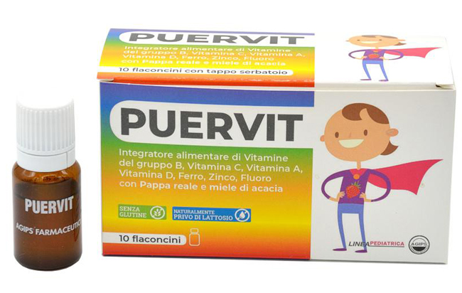 PUERVIT 10 FLACONCINI 10 ML - Farmacianuova.eu
