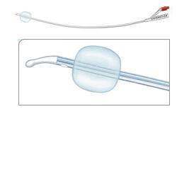 CATETERE FOLEY IN SILICONE PER ADULTI BRILLANT PLUS 2 VIE SENZA SCANALATURE CH18 LUNGHEZZA 41 CM PALLONCINO 10 ML PUNTA CILINDRICA 2 FORI 1 PEZZO - Farmacianuova.eu