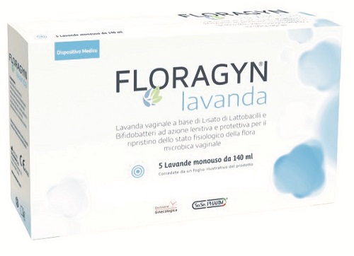 LAVANDA VAGINALE A BASE DI LATTOBACILLI LISATI FLORAGYN LAVANDA 140ML 5FLACONI - Farmacianuova.eu