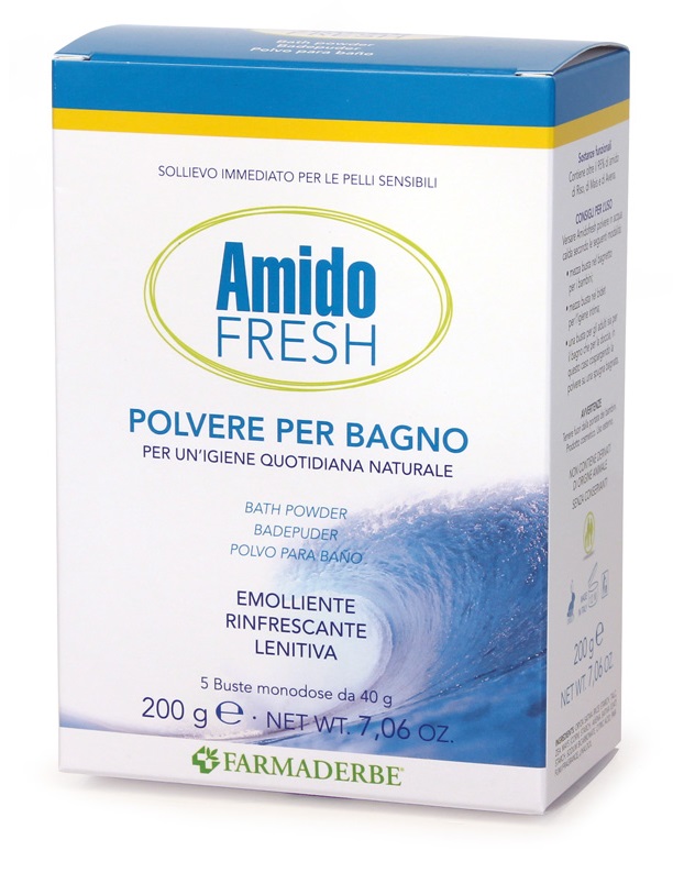 AMIDO FRESH POLVERE BAGNO 5 BUSTINE - Farmacianuova.eu