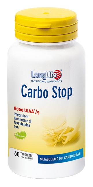 LONGLIFE CARBO STOP 60 TAVOLETTE - Farmacianuova.eu
