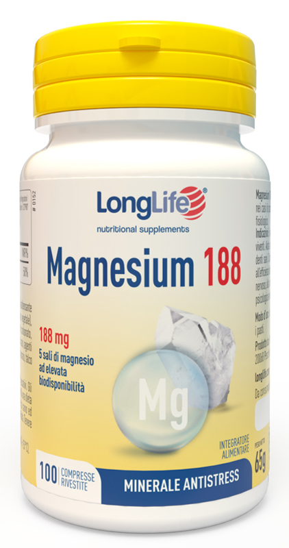 LONGLIFE MAGNESIUM 188 100 COMPRESSE - Farmacianuova.eu