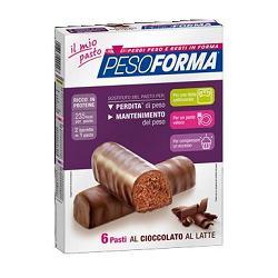 PESOFORMA BARRETTA CIOCCOLATO LATTE 12 X 31 G - Farmacianuova.eu