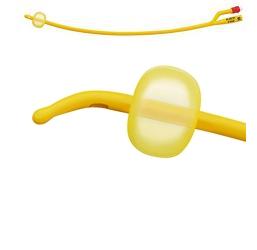 CATETERE FOLEY A MEDIA PERMANENZA  RUSCH GOLD PLUS A 2 VIE IN SILKOLATEX LATTICE-SILICONE PER ADULTO CH18 LUNGHEZZA 40 CM PUNTA CILINDRICA A 2 FORI PALLONCINO 5-15 ML 1 PEZZO - Farmacianuova.eu