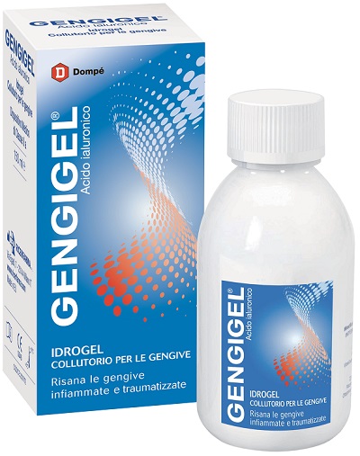 COLLUTORIO PER GENGIVE GENGIGEL IDROGEL FLACONE 150 ML - Farmacianuova.eu