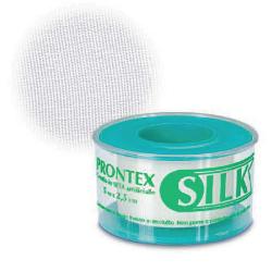 CEROTTO ROCCHETTO PRONTEX SILK SETA 2,5X500 CM - Farmacianuova.eu