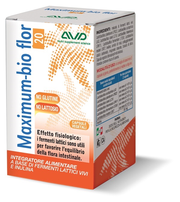 MAXIMUM BIO FLOR 20 75 CAPSULE - Farmacianuova.eu