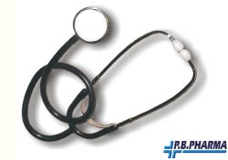 FONENDOSCOPIO PIATTO DI COLORE NERO - Farmacianuova.eu