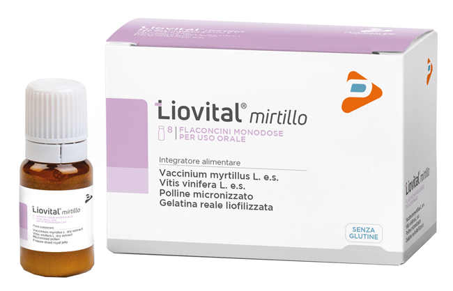 LIOVITAL MIRTILLO 8 FLACONCINI 10 ML - Farmacianuova.eu
