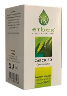 CARCIOFO 100 CAPSULE 380MG - Farmacianuova.eu