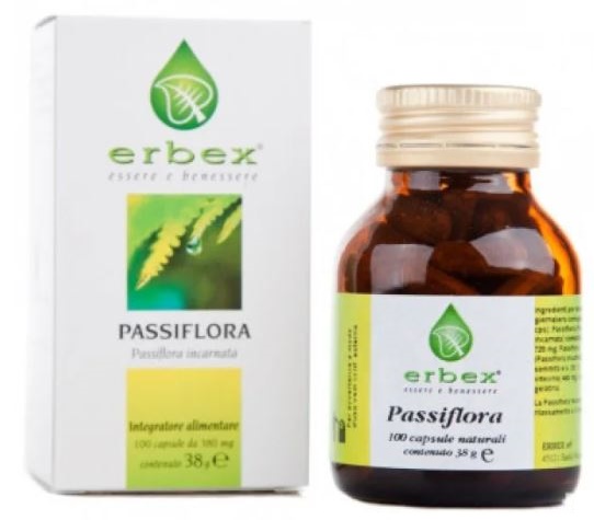 PASSIFLORA 100 CAPSULE 380MG - Farmacianuova.eu