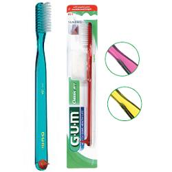 GUM CLASSIC 411 SPAZZOLINO MORBIDO REGULAR - Farmacianuova.eu