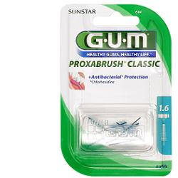 GUM PROXABRUSH CLASSIC 614 SCOVOLINO INTERDENTALE 8 PEZZI - Farmacianuova.eu