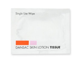DANSAC SALVIETTA CON LOZIONE IGIENIZZANTE AREA PERISTOMALE 50 PEZZI - Farmacianuova.eu